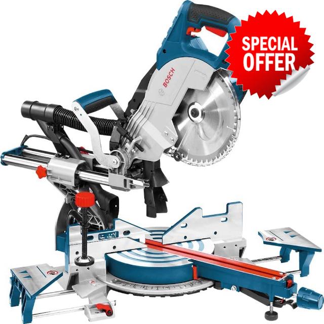 Bosch Professional GCM 8 SJL sliding mitre saw (sawblade-Ø: 216 mm