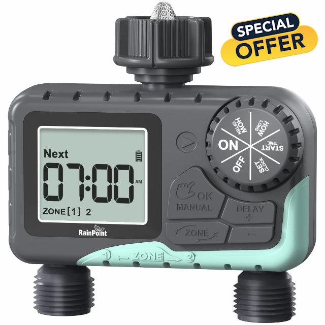 RAINPOINT Sprinkler Timer Outdoor