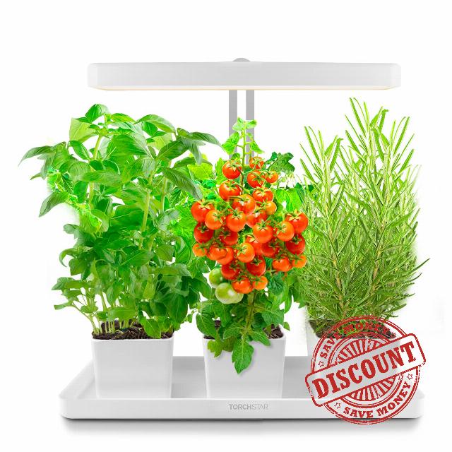 TORCHSTAR LED Indoor Herb Garden Kit