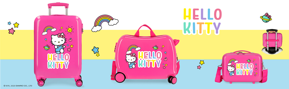 Suitcase, luggage, Hello Kitty collection, backpacks and travel accessories, kids suitcase, Luggage