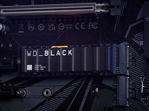 WD_BLACK SN850X 1TB NVMe SSD Gaming Storage up to 7,300MB/s