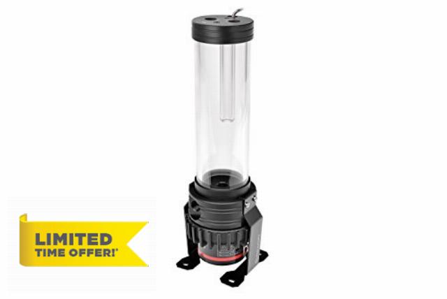 Thermaltake Pacific PR22-D5 Plus Addressable RGB LED 5-Speed Adjustable D5 Pump/Reservoir Combo 3-Port G 1/4" Thread Tt LCS Certified Cooling CL-W187-PL00SW-A