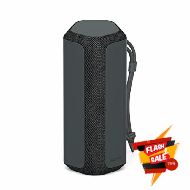 Sony SRS-XE200 - Portable wireless Bluetooth speaker with wide sound and strap - waterproof