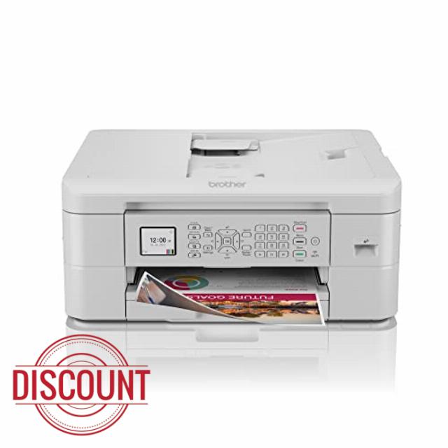 Brother MFC-J1010DW Wireless Colour Inkjet Printer | 4-in-1 (Print/Copy/Scan/Fax) | Wi-Fi/ USB.2.0/NFC | A4 | Photos | Ink Included | UK Plug