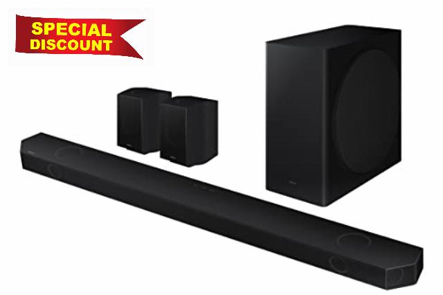 Samsung Q930B Soundbar Speaker (2022) 9.1.4ch Surround Sound System With Alexa Built-In