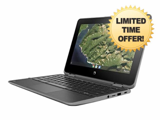 HP Chromebook X360 11 G2 11.6 inches Touchscreen Convertible 2 in 1 Laptop - Intel N4000 1.10GHz