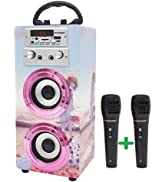 DYNASONIC (3º Generation Microphone Karaoke Speaker, ideal for original teenage gifts for childre...