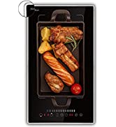 Induction Hob, 4 Zones Built-in Electric Hob 60cm Induction Cooker 6400w Touch control, Child-saf...