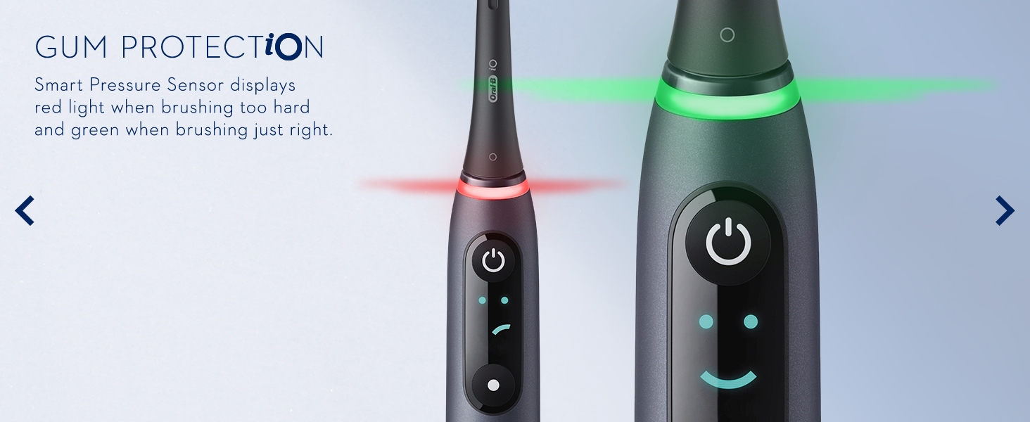 Oral-B iO8 smart pressure sensor offers gum protection