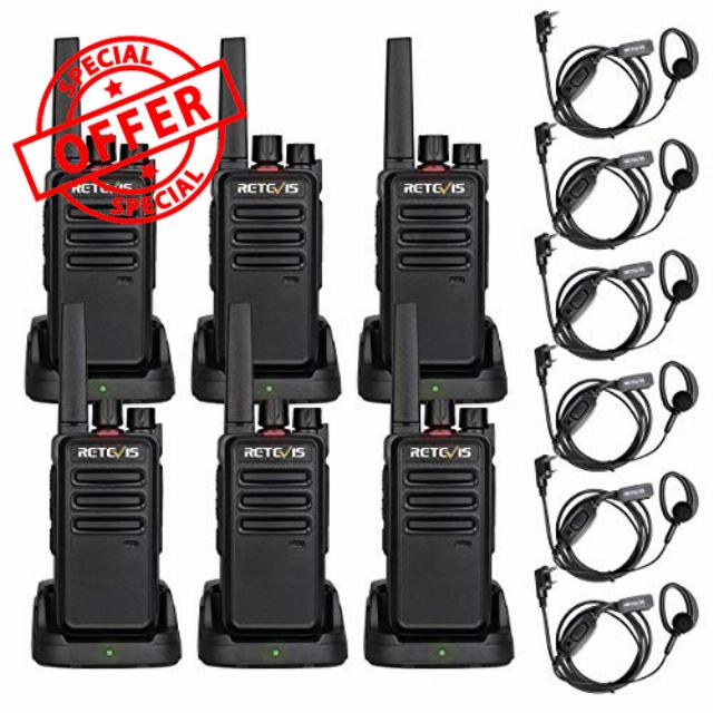 Retevis RT668 Walkie Talkie with Headset