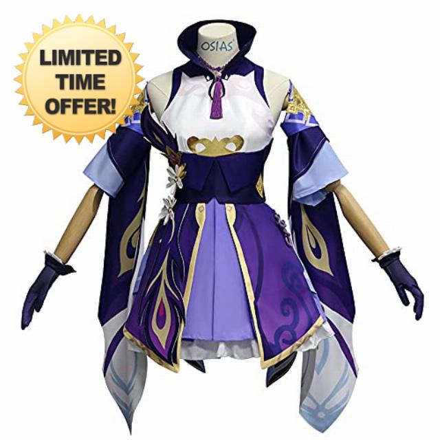 OSIAS Genshin Impact All Characters Cosplay Outfit Hutao Venti Klee Halloween Costume