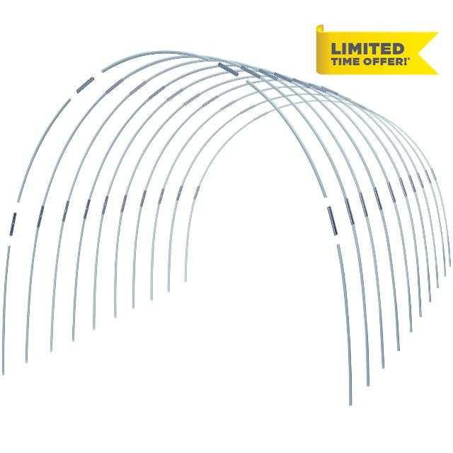 MAXPACE Greenhouse Hoops for DIY 3.5ft or Wider Grow Tunnel