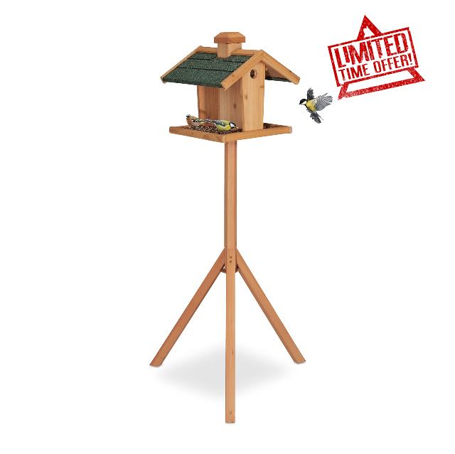 Relaxdays Free-Standing Bird Table