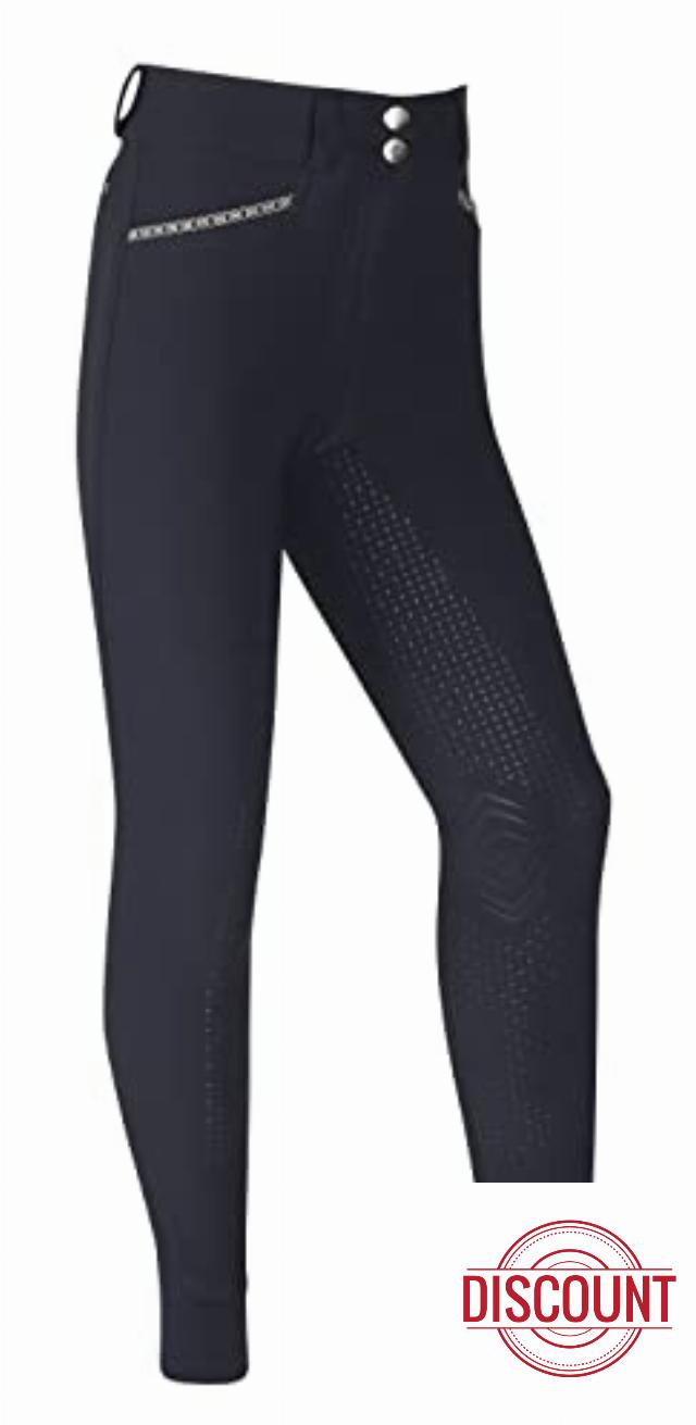 LeMieux St Tropez Jodhpurs for Girls & Young Riders - Equestrian Riding Tights - Full Seat Youth Horseback Riding Gea