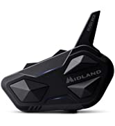 Midland BTX2 Pro S LR Single C1414.02, Single Bluetooth Motorcycle Intercom, IPX6 Waterproof Helm...