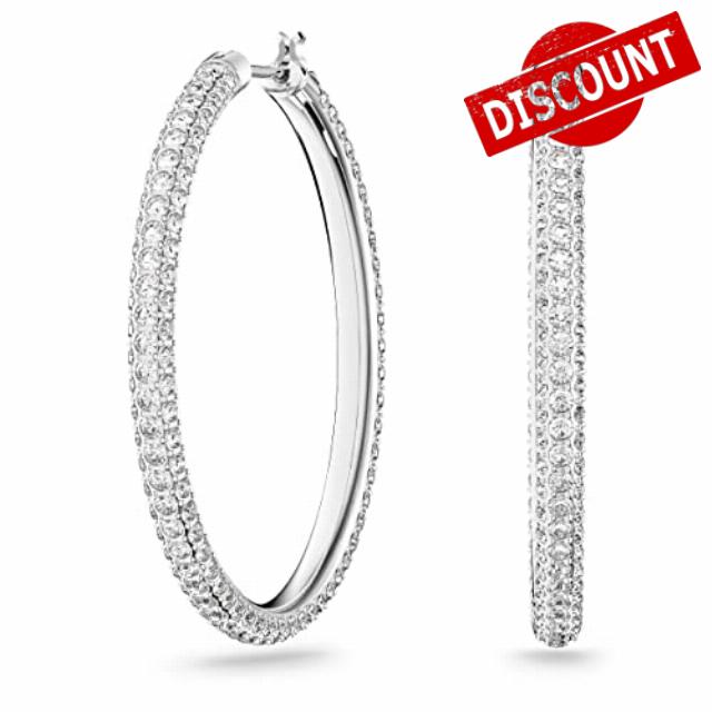 Swarovski Vittore hoop earrings