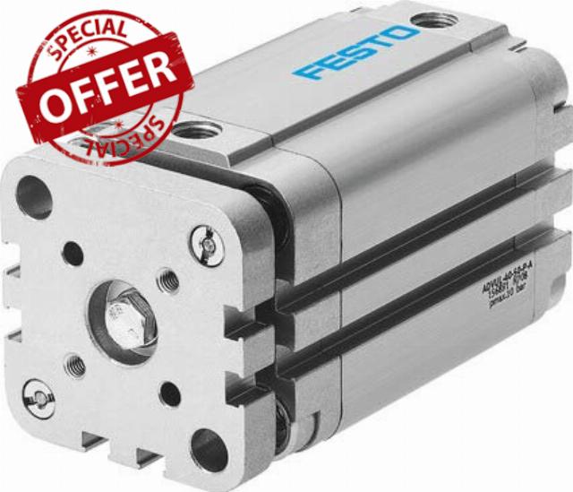 Festo 156901 Model ADVUL-50-60-P-A Compact Cylinde