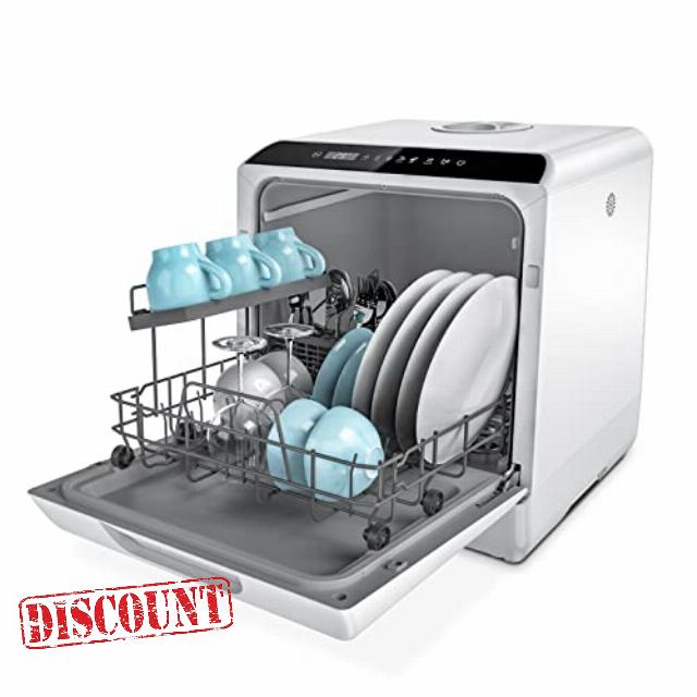 Hermitlux Mini Table Top Dishwasher