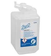 Scott Control Foam Frequent Use Hand Cleanser 6342 - Unscented Foaming Hand Soap - 1 Litre Clear ...