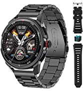 LIGE Smart Watch for Women, 1.1'' Full Touch Fitness Tracker with Blood Oxygen Heart Rate Monitor...