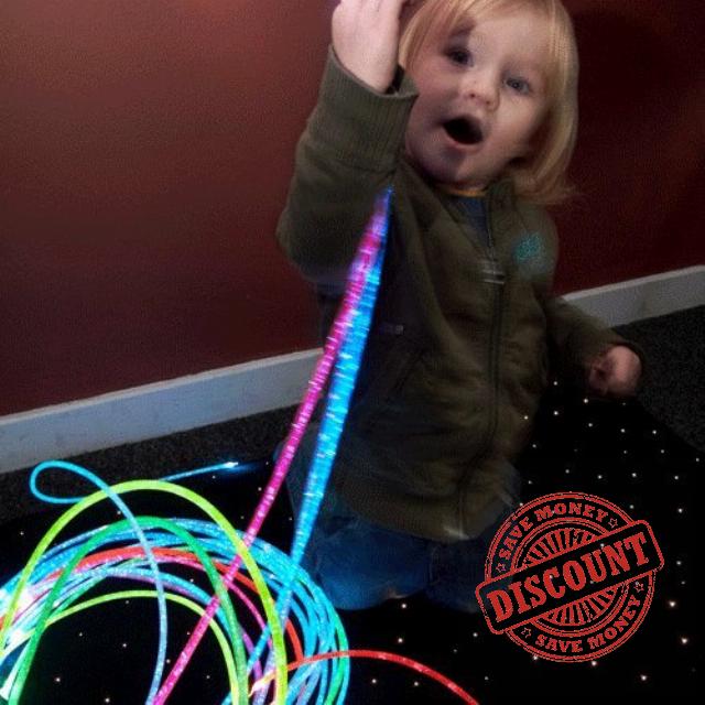 Large UV Fibre Optic Sensory Lighting Kit (2m)