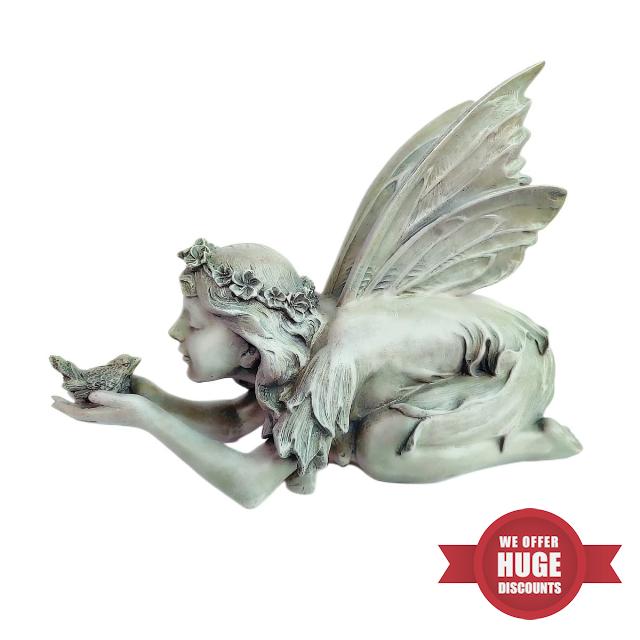 Fianmy Fairy Outdoor Garden Decor Statues