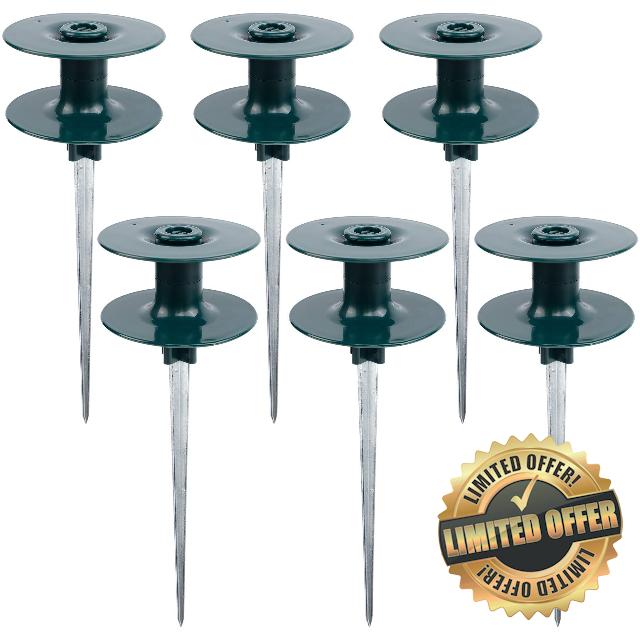Twinkle Star 10 Inch Garden Hose Guide Spike