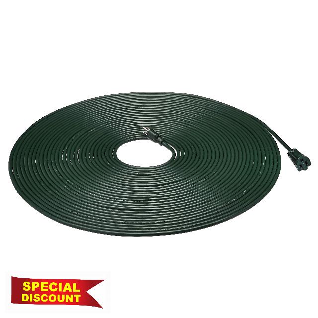 Amazon Basics 100-Foot 3-Prong Vinyl Indoor/Outdoor Extension Cord - 10 Amps