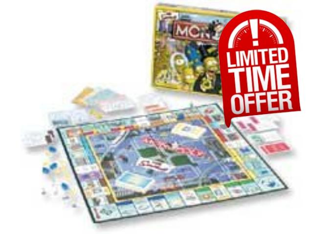 Hasbro Simpsons Monopoly
