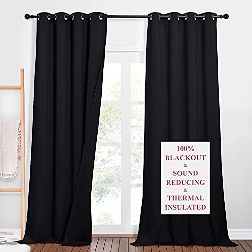 Light & Thermal Blocking Blackout Curtains for Theater