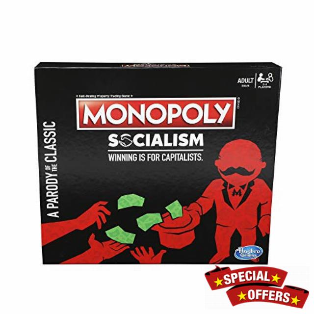 Monopoly Socialism Board Game Parody Adult Party Game