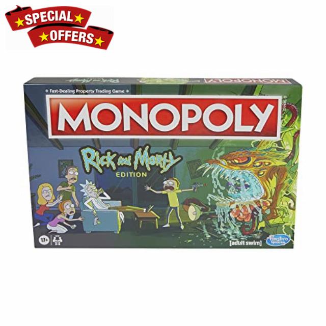 Monopoly: Rick and Morty Edition Board Game