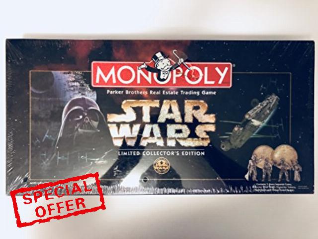 Hasbro Monopoly 1997 Star Wars Monopoly Limited Collector'S 20Th Anniversary Editio