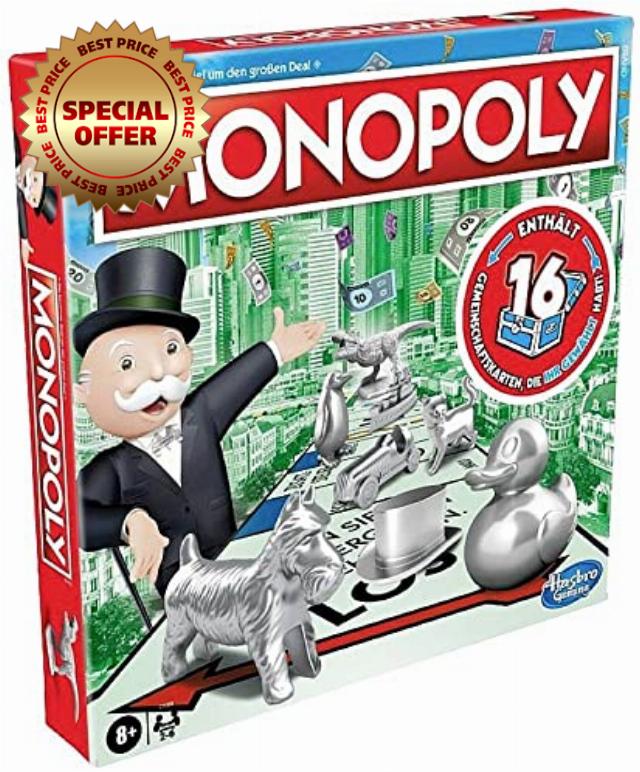 Hasbro Monopoly Classic schweizer Version C1009E67 Monopoly Classic schweizer Version C1009E67