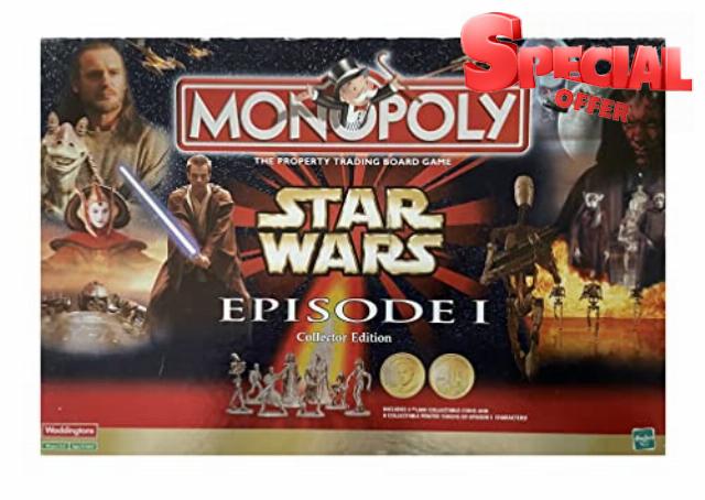 Hasbro Star Wars Episode Monopoly Board Game 1 Edition Exclusive Good Condition Complete