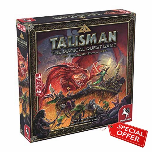 Pegasus Spiele 56200E Talisman Revised 4th Edition Board Game