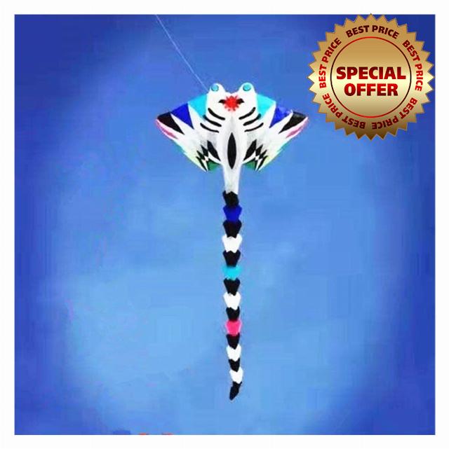 MRXFN kids toys Kite Flying Folding Kite Buggy Snake Kite Winder Large Kites (Color : Gold)
