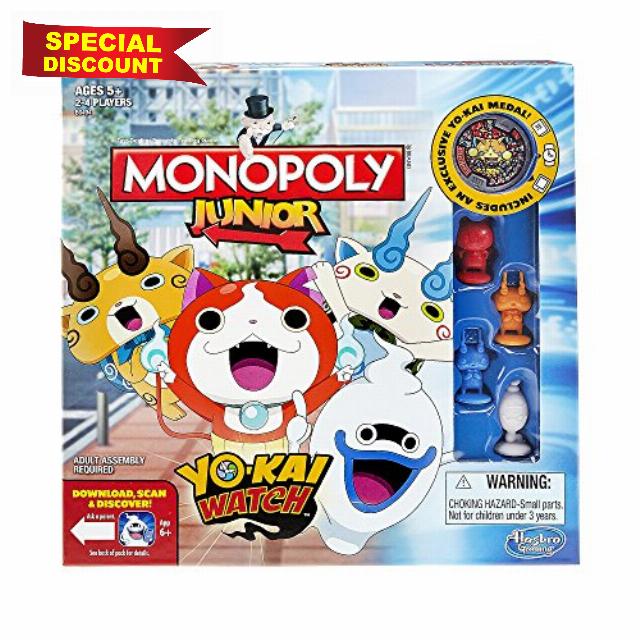 Hasbro B6494 Monopoly Junior: Yo-kai Watch Editio