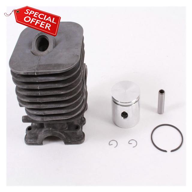 UNBRANDS Outdoor Power Tools Cylinder Piston Rings Pin Kit Compatible With Husqvarna 125 128R Lawn Mower Grass Trimmer Bursh Cutter Spare Parts piston cylinde