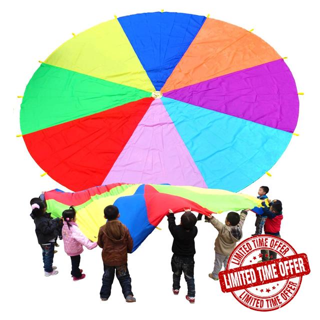 Rainbow Parachute Kids Parachute Toys