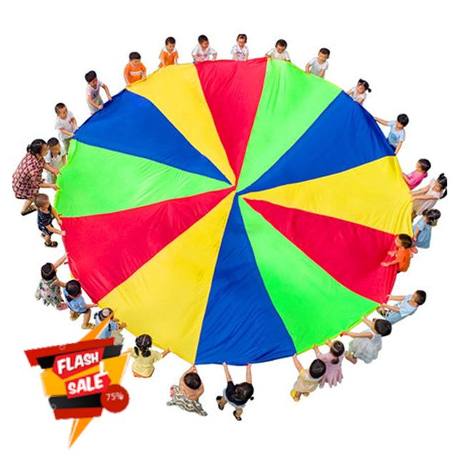 Rainbow Parachute Children's Parachute Games