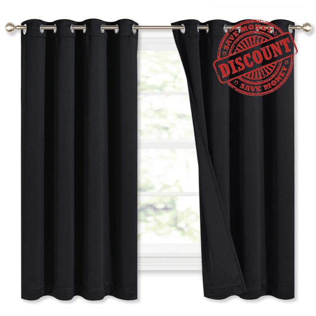 NICETOWN Complete 100% Blackout Curtains