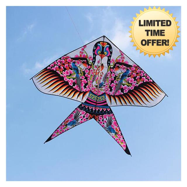 MRXFN kids toys 10pcs/lot Swallow Kites Flying Children Kites for Adults Nylon Kite Factory Wholesale Dragon (Color : 100pcs)