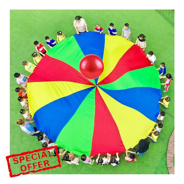 Rainbow Parachute Children's Parachute Toys