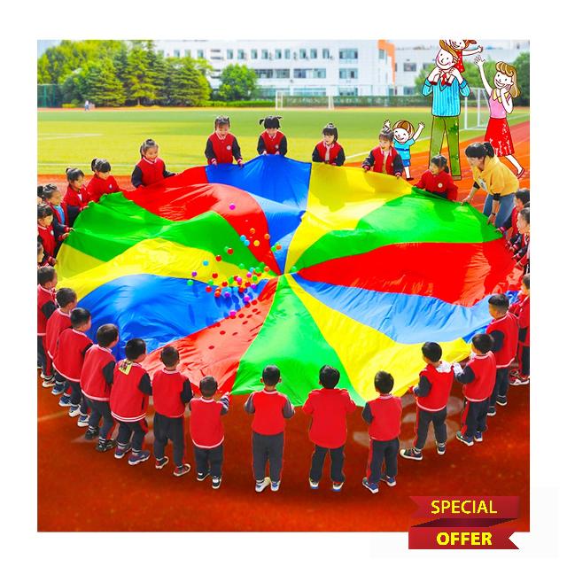 Rainbow Parachute Outdoor Parachute Games