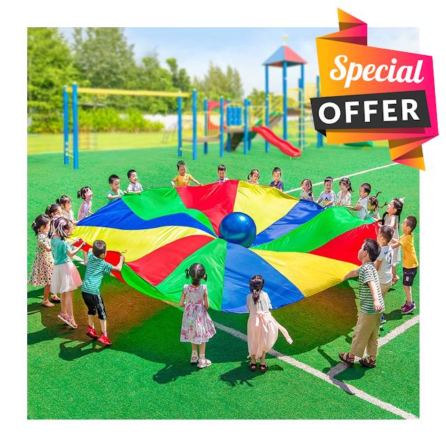 Play Parachute Lawn Parachute Game