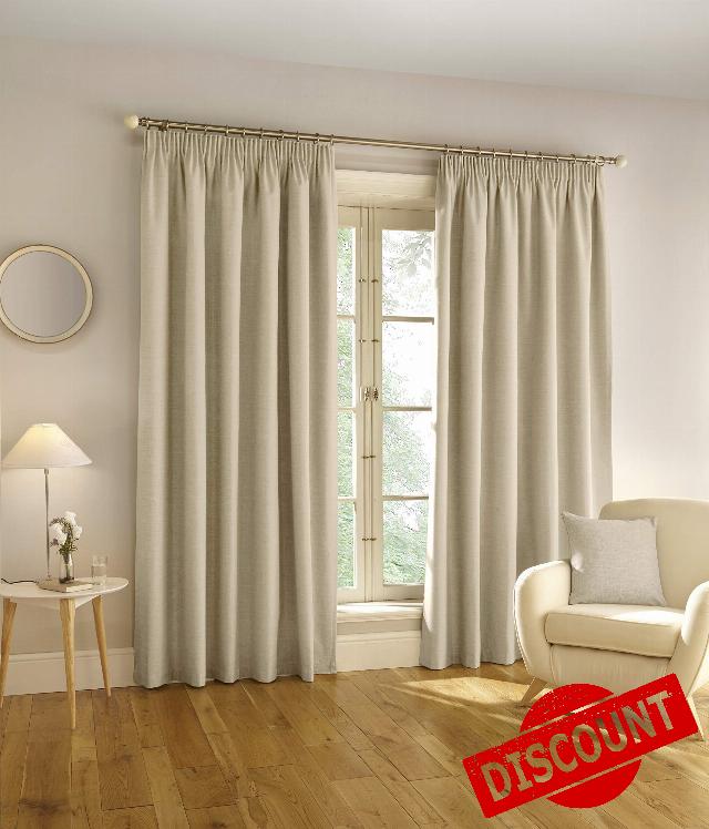 Enhanced Living Harvard - 100% Blackout Readymade Curtains