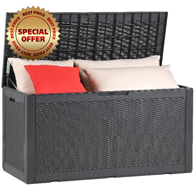 YITAHOME Garden Storage Box Waterproof
