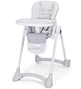 Maxmass 3-in-1 Baby Highchair, Infant Feeding Chair with 5-Point Safety Belt, Adjustable Tray and...