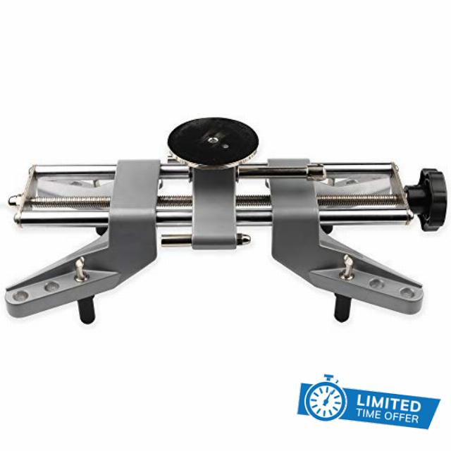 Zackman Scientific Wheel Alignment Clamp Tool For Use With Magnetic Alignment Camber Gauge